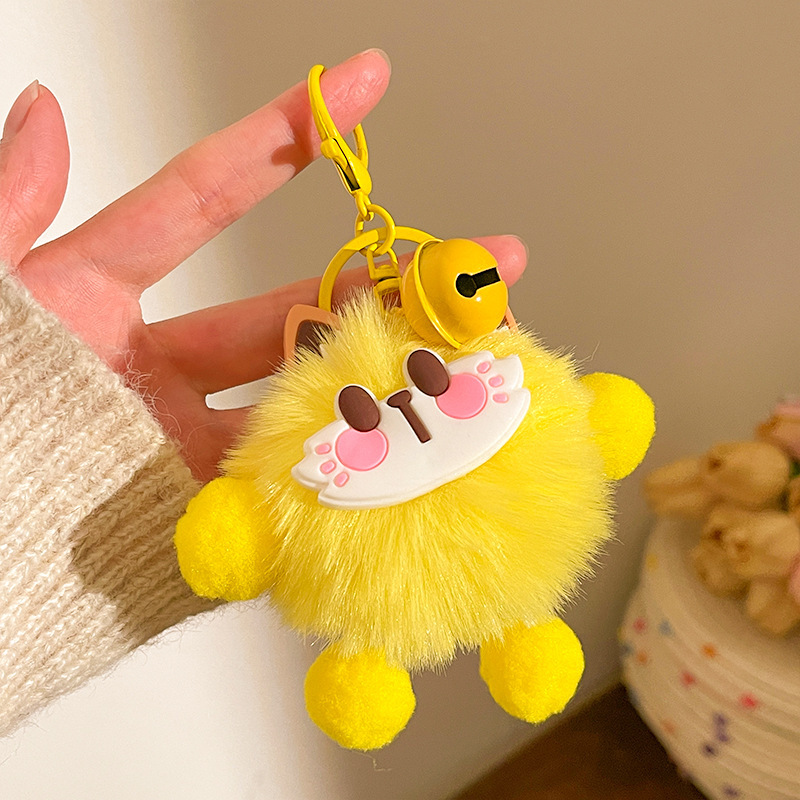 漫画かわいいぬいぐるみキーホルダークリエイティブ装身具車のぬいぐるみペンダントブティックショップ小さなギフト卸売|undefined