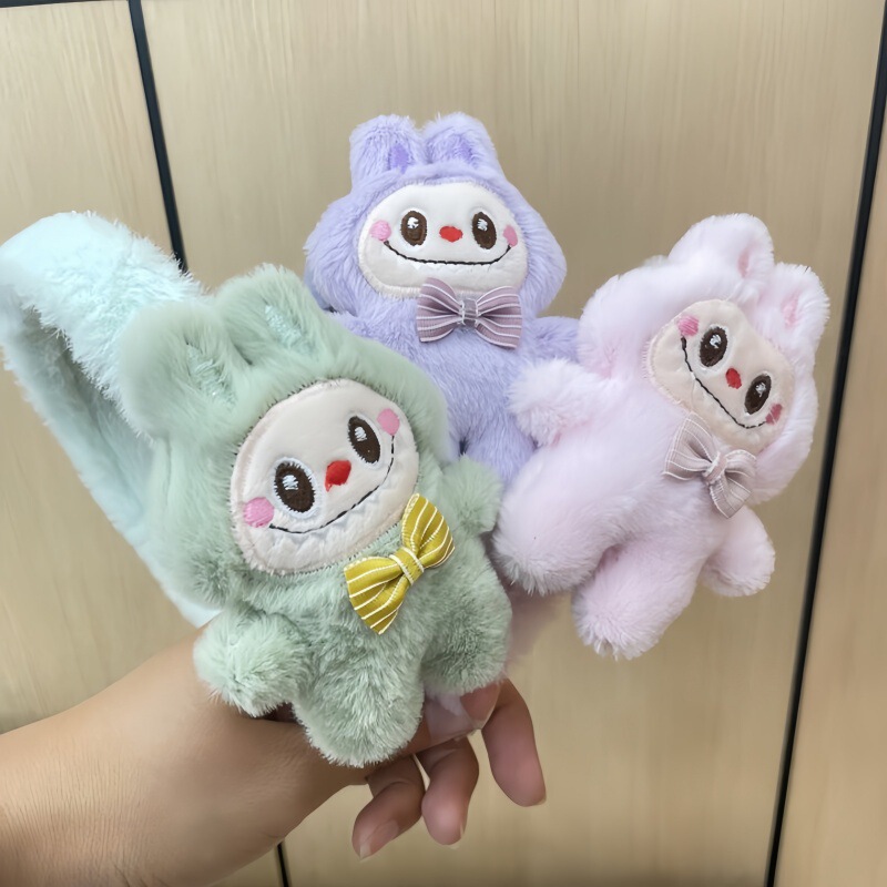 新しい立体バブルマトラブブぬいぐるみヘッドバンドラブブぬいぐるみ洗顔ヘッドバンドハイヘッドメーカー|undefined