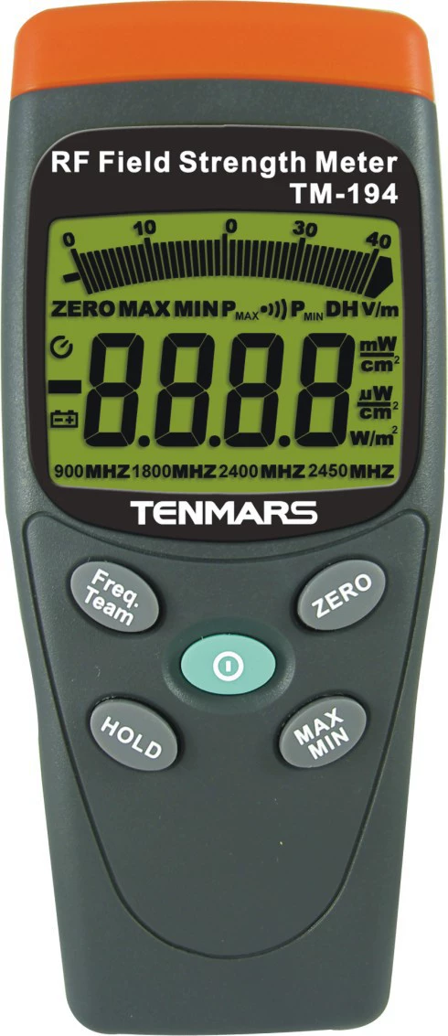 TENMARS Temas TM-194 высокочастотный тестер мощности электрического поля TM194 высокочастотный детектор электромагнитных волн