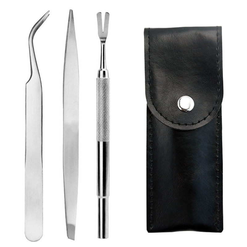 가죽 케이스 - 실버 강아지 이 턱시도 3종 세트