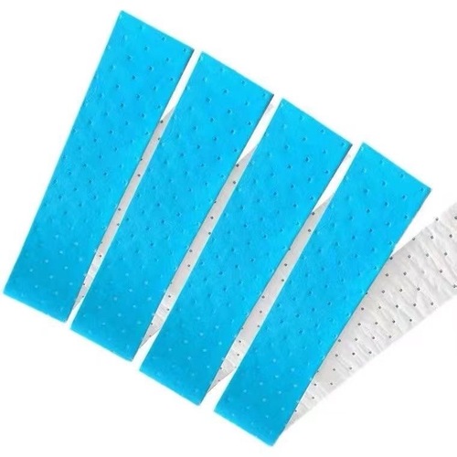 Smoking Machine Oil Absorbent Cotton Kitchen Waterproof Oil Proof Sticker Exhaust Fan Oil Catch Tray Blue Membrane Oil Absorbent Cotton Universal Type