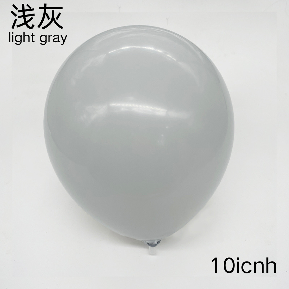 Globo mate personalizado de 10 pulgadas engrosado decoración de la sala de bodas decoración de la fiesta de cumpleaños globo de impresión de Navidad al por mayor