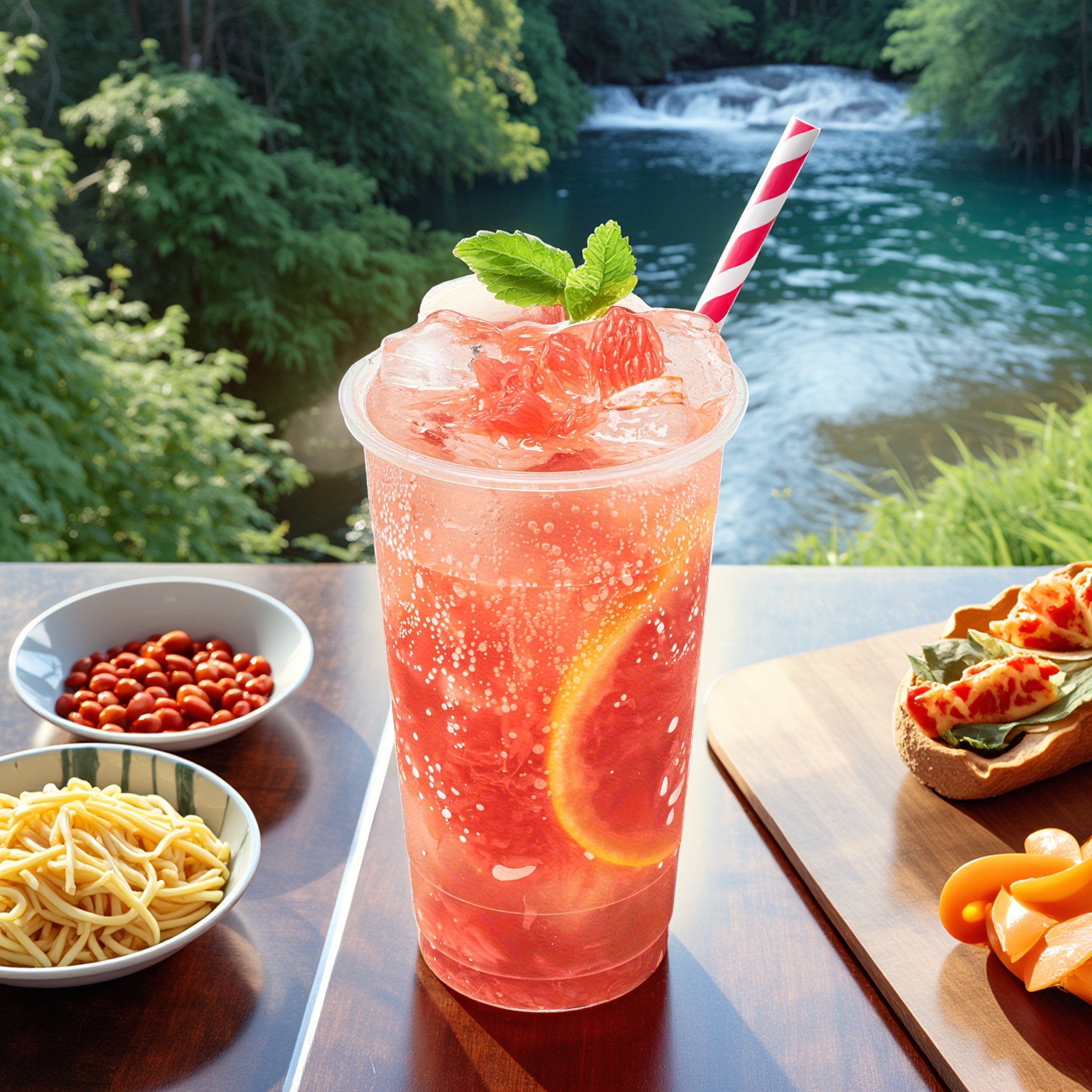 90/98口径PP吸塑杯通用冷热透明咖啡杯网红奶茶杯一次性奶茶杯