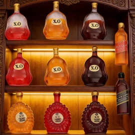 仿真迷你酒瓶 洋酒瓶 红酒瓶 diy手工饰品材料 树脂配件 迷你摆件