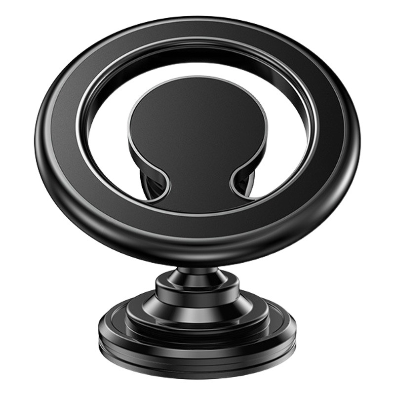 Nuevo soporte de teléfono móvil de succión magnética magsafe hoja magnética sin pegar panel de instrumentos soporte giratorio de navegación para automóvil