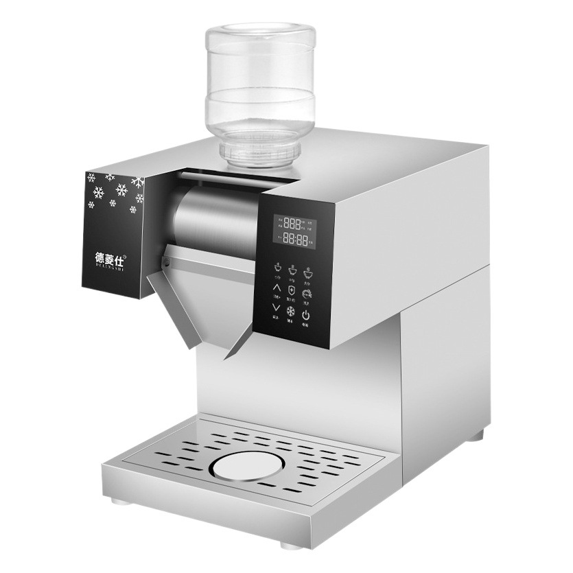 Máquina de hielo de copo de nieve comercial máquina de hielo pequeña máquina de hielo batido máquina de hielo de algodón Internet coreano celebridad leche tienda de té máquina de hielo de nieve