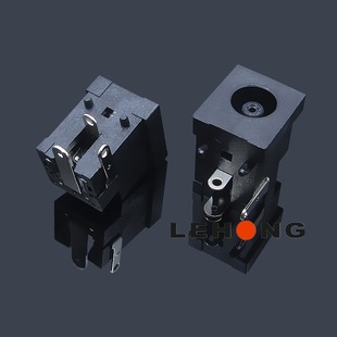 LH-DC-6010-0362 double hole large panel environmental protection/DC power socket/DC DC DC socket