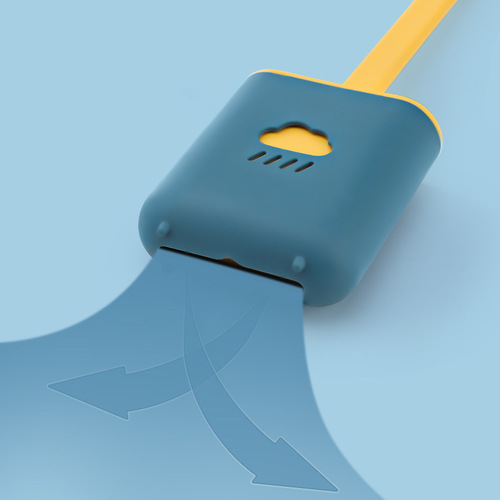 Toilet Brush Creative Cloud Silicone No Dead Angle Wall-mounted Floor-Standing Nordic Toilet Brush Wholesale Cleaning Brush Factory Direct Sales