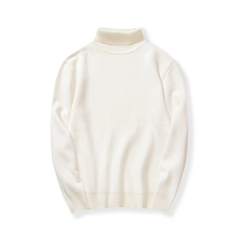 2025秋冬新作 ハイネックセーター メンズ 韓国風 ニットセーター インナー ベースレイヤー 裏起毛 厚手 長袖