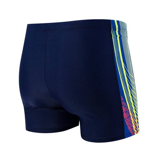 One piece drop shipping beach swimming pants men's hot spring pants new loose professional swimming print quick dry display vacation