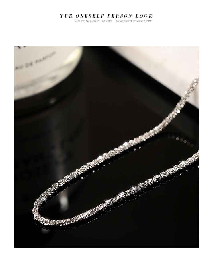 1 Piece Quantity Simple Style Solid Color Titanium Steel Plating Necklace 1 Piece