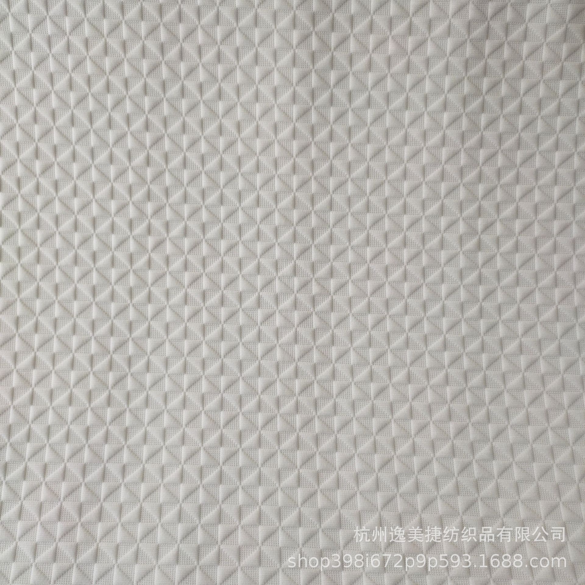 厂家直供 竹纤维高档面料 床垫套床罩枕头套抱枕空气层电脑提花布