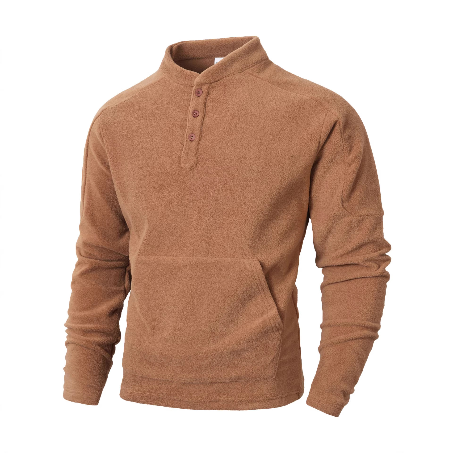 Nuevo tamaño transfronterizo europeo versátil otoño y invierno nuevo comercio exterior delgado manga larga cuello vertical personalidad europea y americana suéter casual hombre