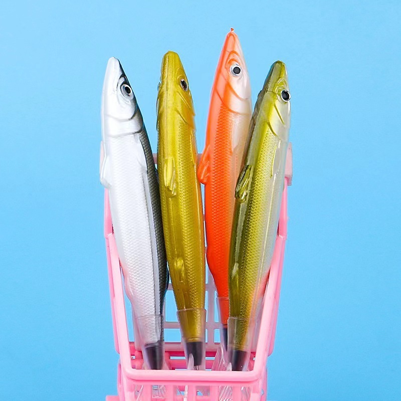 クリエイティブで面白い塩漬け魚の形のボールペン + 海洋シリーズボールペン + 魚の形のペンヨーロッパ、アメリカ、日本、韓国のギフト|undefined