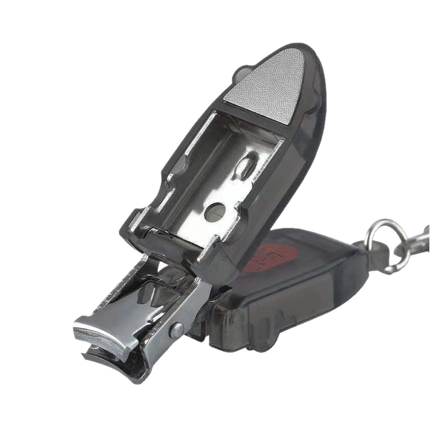 Nuevos cortadores de uñas plegables de acero inoxidable alemán herramientas de manicure portátiles cortadores de uñas conjunto de pinzas de uñas acero inoxidable