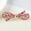 Metal cute hairgrip with bow for adults, big hairpin, ponytail