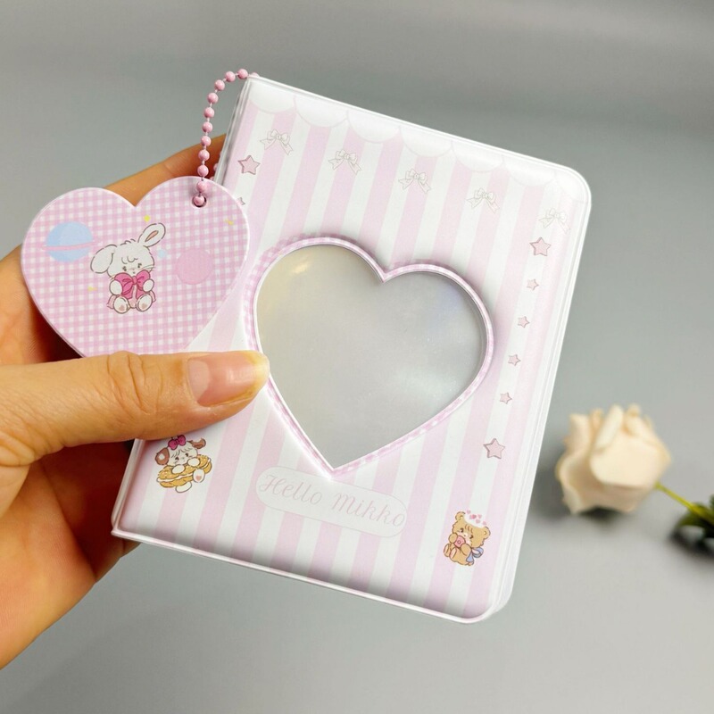 New Heart Cut Out ins 3inch Photo Album Mini I Guka Card Album Document Storage Album Creative Photo Album New Heart Cut Out ins 3inch Photo Album Mini I Guka Card Album Document Storage Album Creative Photo Album