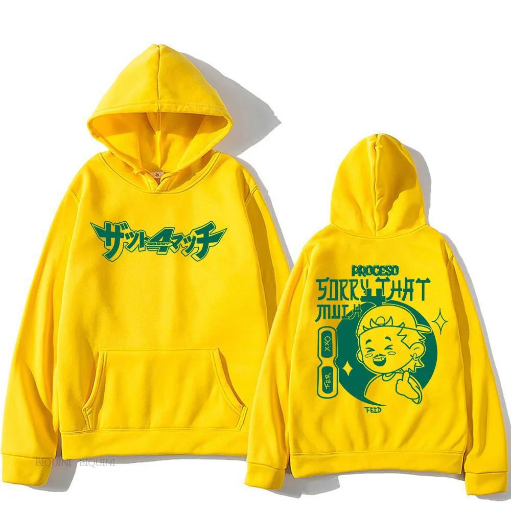 Frexxo Feid SORRY 4 THAT MUCH Hoodies Fleece Fall Winter Lon