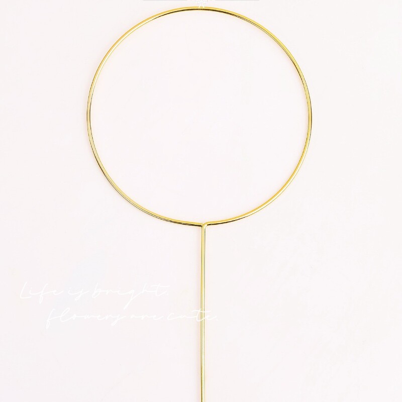 Antique metal fan DIY fan main frame love circle plating color retention material jewelry accessories wholesale