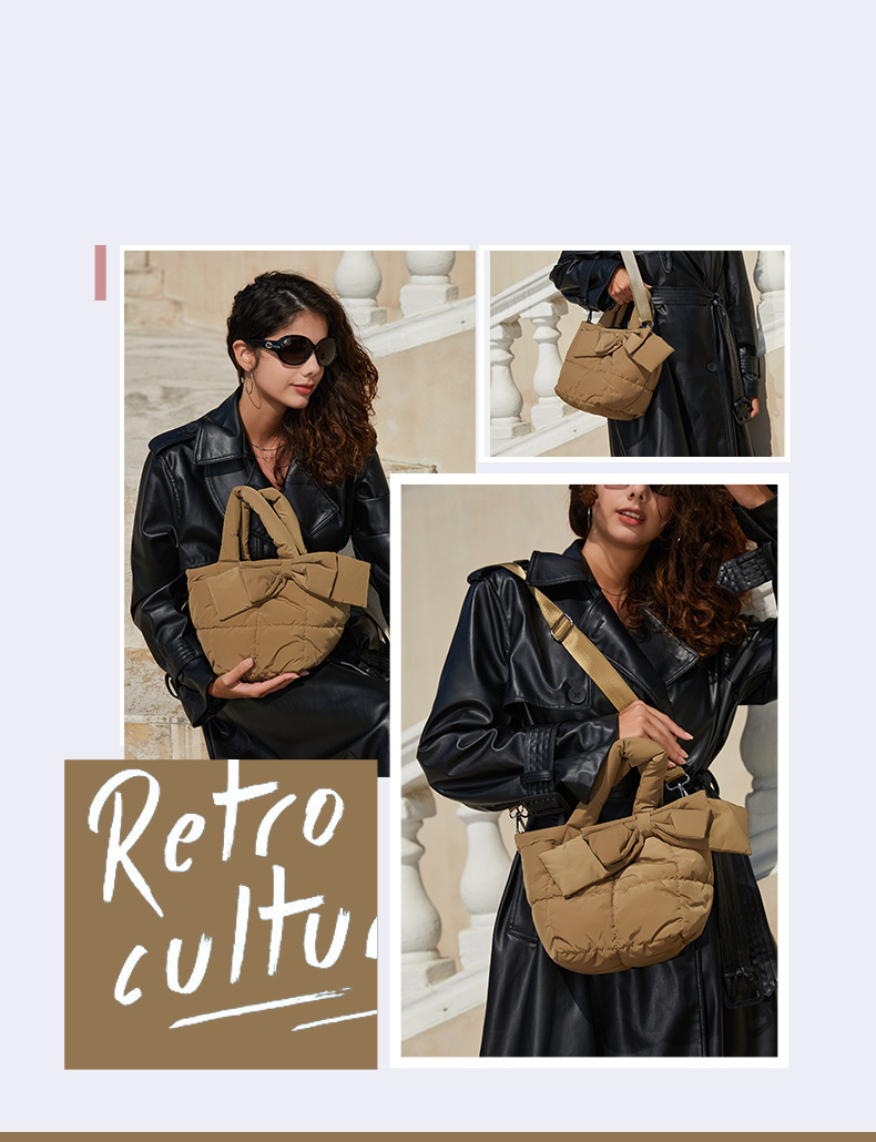 Borsa a spalla donna retrò grande borsa a tracolla elegante_voghion.com