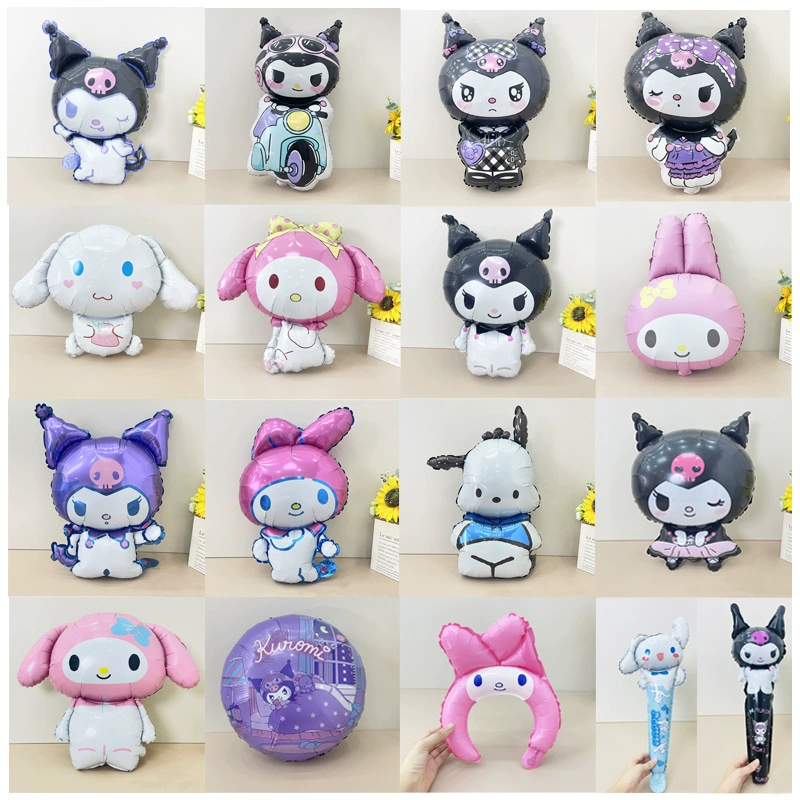 Sanrio, мультяшный детский воздушный шар, реквизит для фотосессий, оформление, декорации