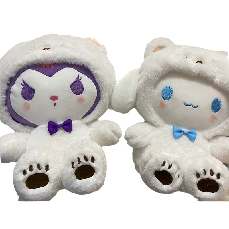Plush toy, rag doll, polar bear