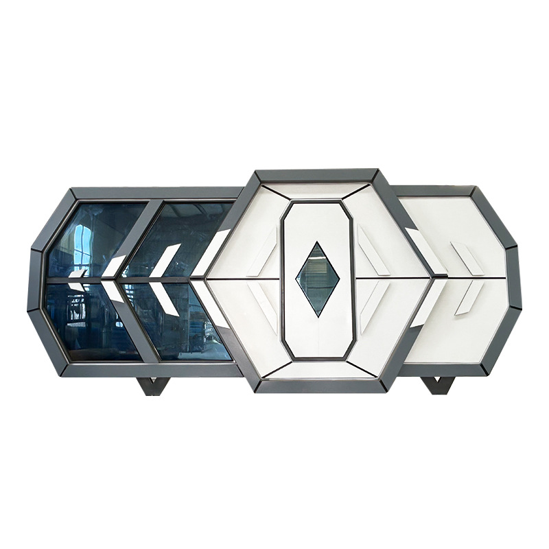 Casa de estrellas de vidrio panorámica de aterrizaje cápsula espacial de aluminio de aviación casa de acampamiento estrella alojamiento residencial