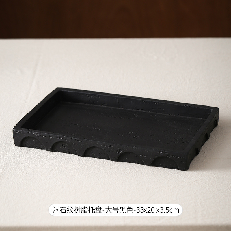 洞石質感中古パレット民宿サンプルプレート間デスクトップ置物家庭用浴室リビング玄関収納装飾皿|undefined