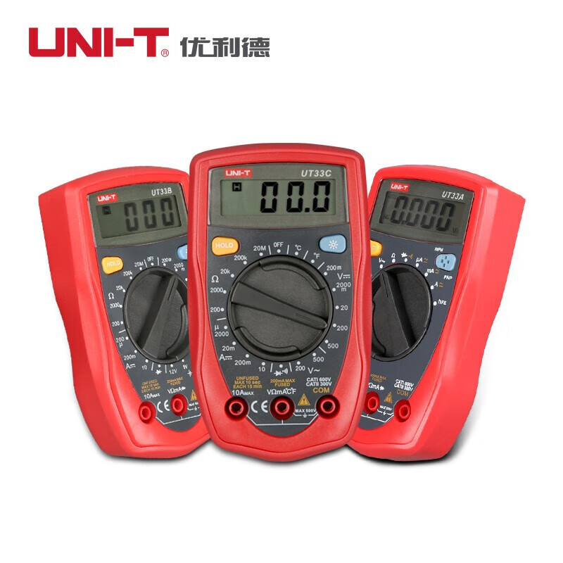 UNI-T UT33B multímetro digital de mano (2 a generación)