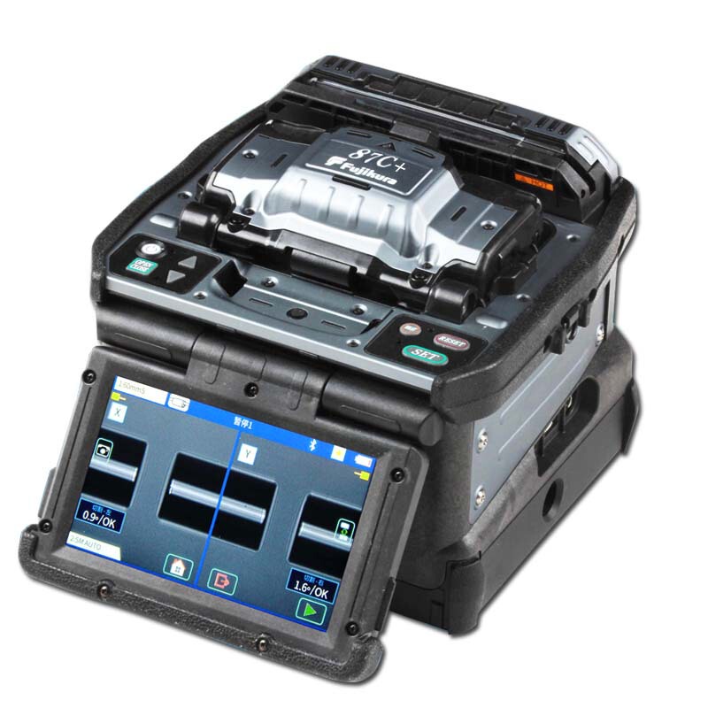 Japan's Fujikura FSM 87C+ Fiber Optic Splicing Machine, Imported Fiber Splicing Machine, Six-Motor Mainline Engineering Machine Japan's Fujikura FSM 87C+ Fiber Optic Splicing Machine, Imported Fiber Splicing Machine, Six-Motor Mainline Engineering Machine