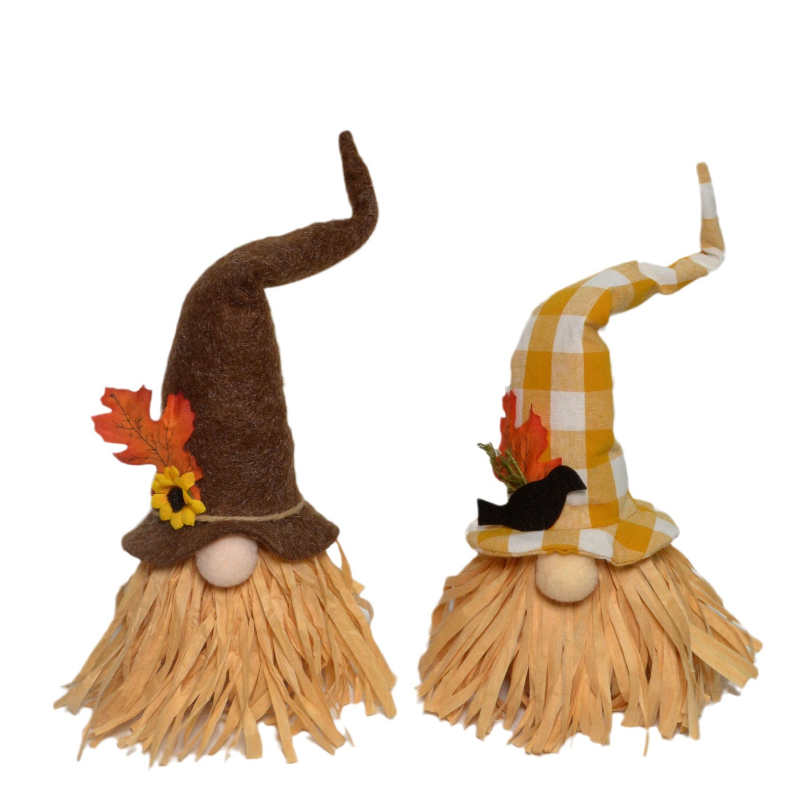 Festival de la cosecha transfronteriza Otoño Espantapájaros Muñecas de paño Goblins Enanos Barba Arce Viejo sin rostro Rudolph