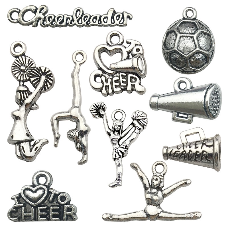 33g Weight Pendant Jewelry Making Type 10-30mm Jewelry Making Size DIY Jewelry Accessories Classification 1 Set Quantity Zinc alloy Material Human, Letter, Ball Pattern Casual, Simple Style Style 1 Set 10-30mm Zinc Alloy Human Letter Ball Pendant 1