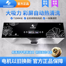 中式抽油烟机家用大吸力出租房农村老式小型吸油烟机自动清洗