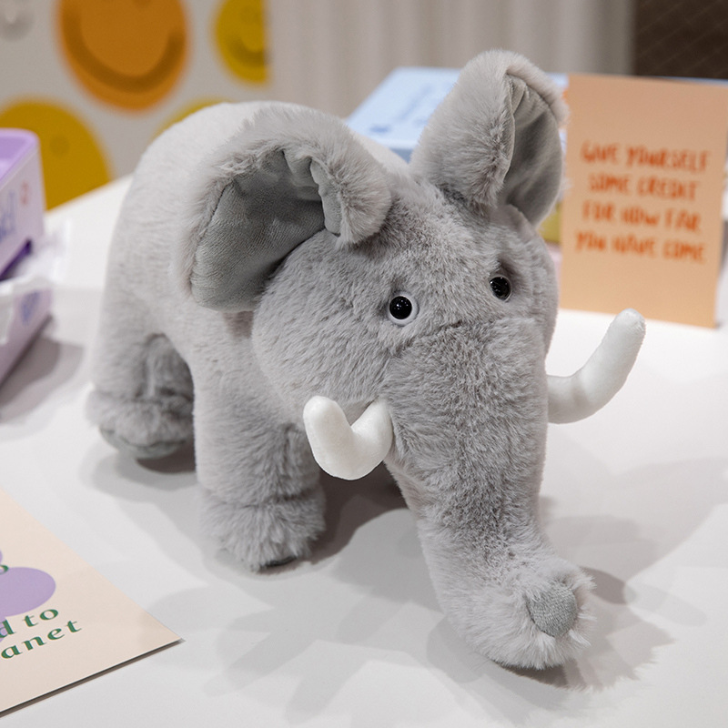 Elefantes transfronterizos muñecas de peluche muñecas de tela lindas muñecas de imitación para niños muñecas tranquilizadoras regalos del día de los niños