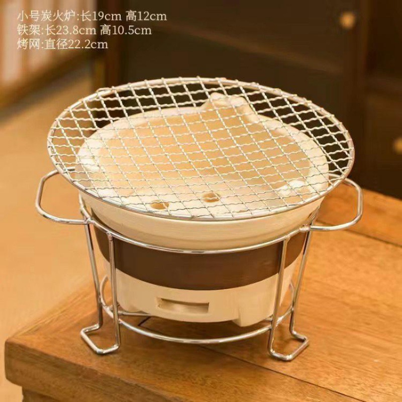茶とバーベキュー用の炉、家庭用屋内昔ながらのサイドストーブ、インターネット有名人の火ストーブ、木炭泥ストーブ、屋外炭ストーブ|undefined