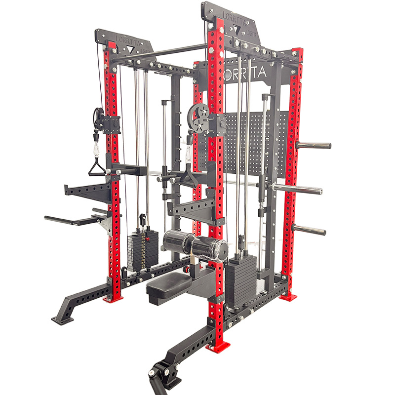 Entrenador integral multifuncional de aves domésticas REP vertical push-down cuclillas multifuncional pórtico integrado