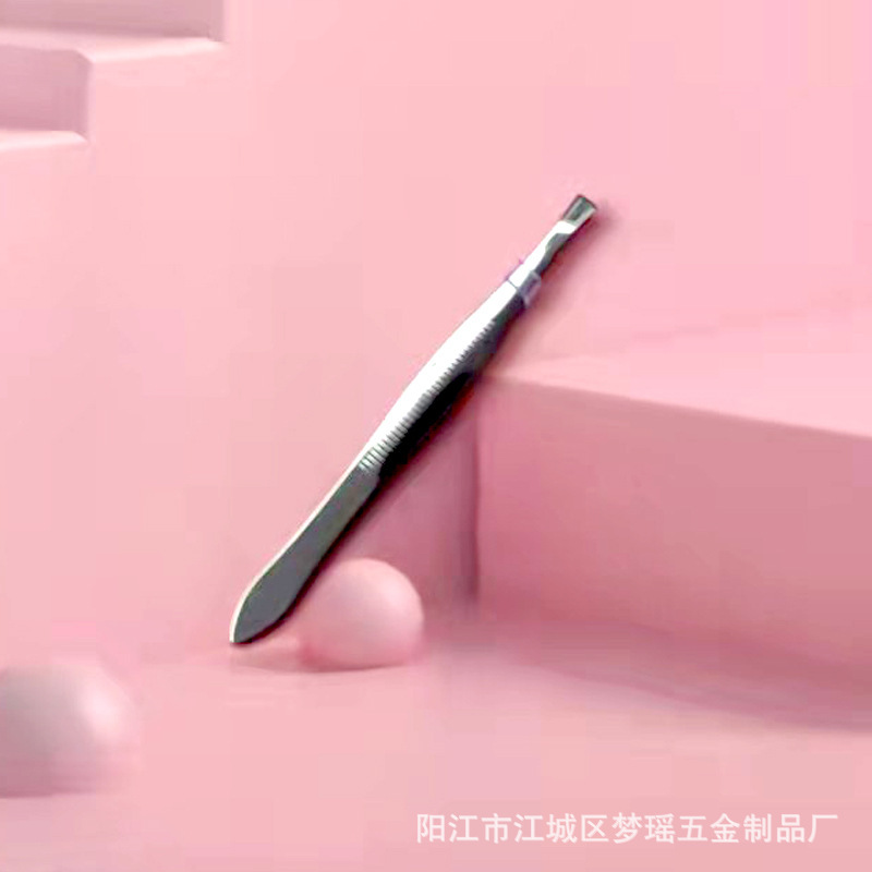 メーカー現物ステンレス眉クリップ眉毛クリップ眉ピンセット眉セット|undefined