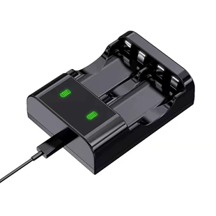 Геймпад Xbox One с двойной зарядкой, аккумулятор для Xbox One S двойной зарядки, геймпад XBOXSERIES X с двойным аккумулятором и зарядкой