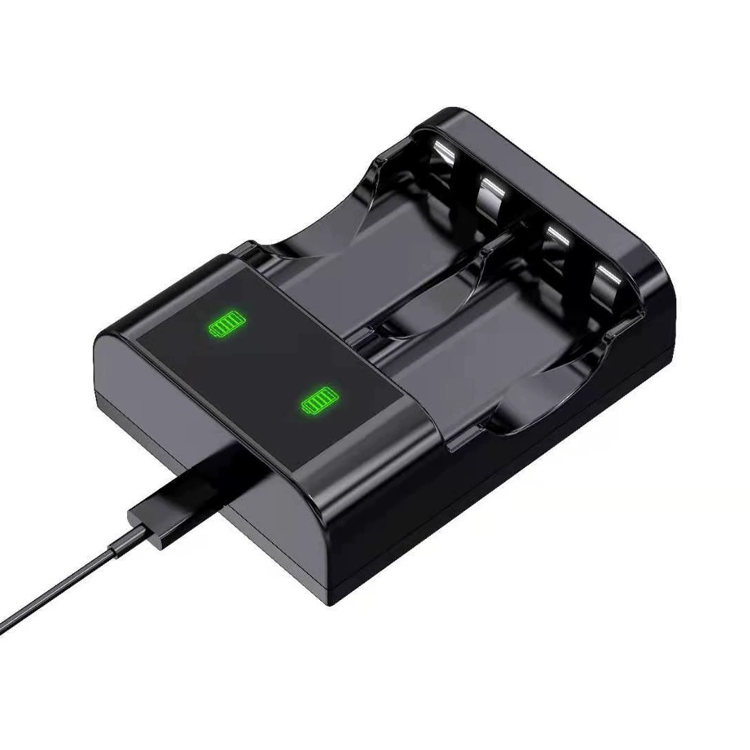 Геймпад Xbox One с двойной зарядкой, аккумулятор для Xbox One S двойной зарядки, геймпад XBOXSERIES X с двойным аккумулятором и зарядкой
