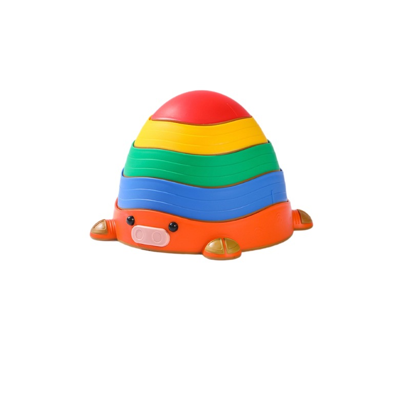 Colorido equipo de entrenamiento de equilibrio de piedras para niños a través del río, pedal antideslizante para cerdos, juguetes transfronterizos