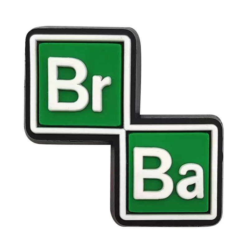 Comercio electrónico transfronterizo al por mayor zapatos de goma suave zapatos de flores accesorios PVC de dibujos animados veneno mortal experto agujero Zapatos de flores hebilla