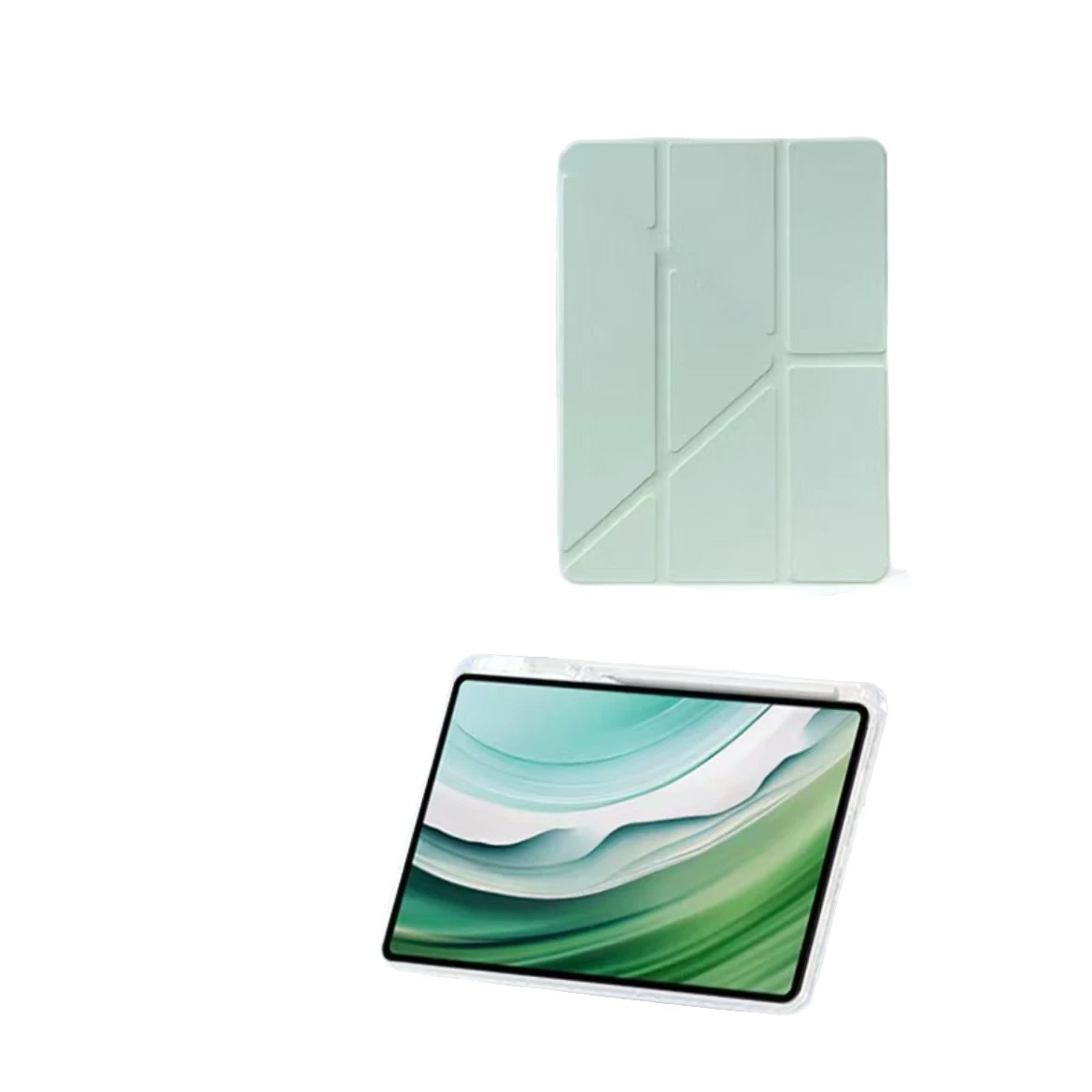 Защитный чехол для планшета Star для iPad Air7, подставка Y-форма и слот для стилуса, размеры 11/13/8.3 дюйма