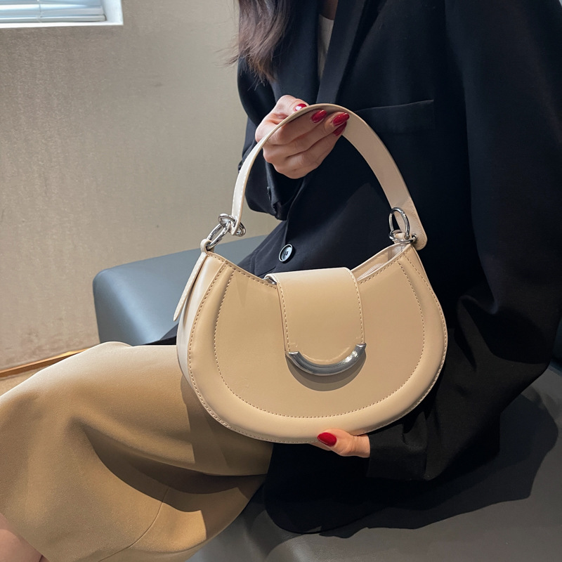 Estilo coreano todo partido bolsa de las axilas 2024 primavera nueva mujer bolsa de Internet celebridad mismo estilo bolsa de hombro ins estilo simple bolsa de mensajero