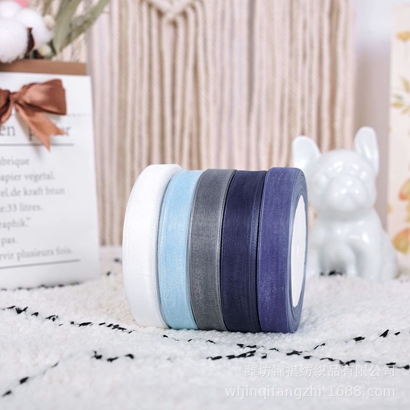 批发雪纱带缎带 服装辅料鲜花礼物包装雪纱带 服装材料雪纱带