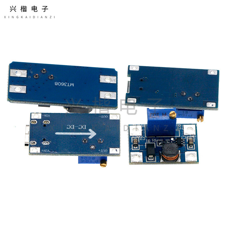DC-DC昇圧モジュール2a昇圧板入力3V/5V/9V/12V/24V調整可能MT3608|undefined