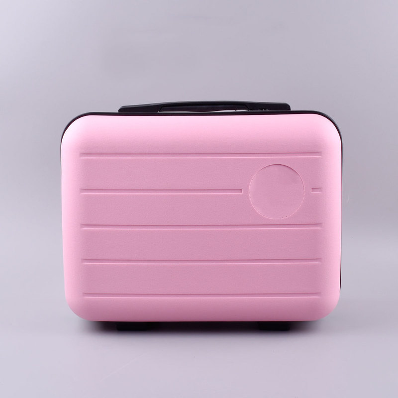 Pp Cosmetic Case 14inch Manufacturer Scratch-Proof Korean Style Suitcase Hard Shell Suitcase Small Lightweight Travel Storage Box