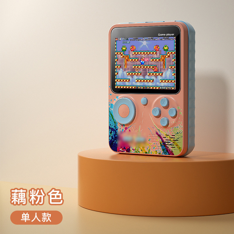 携帯ゲーム機 クラシック 500-in-1 シングル 子供時代 ノスタルジック スーパーマリオ 大画面 充電 ミニ ポータブル|undefined
