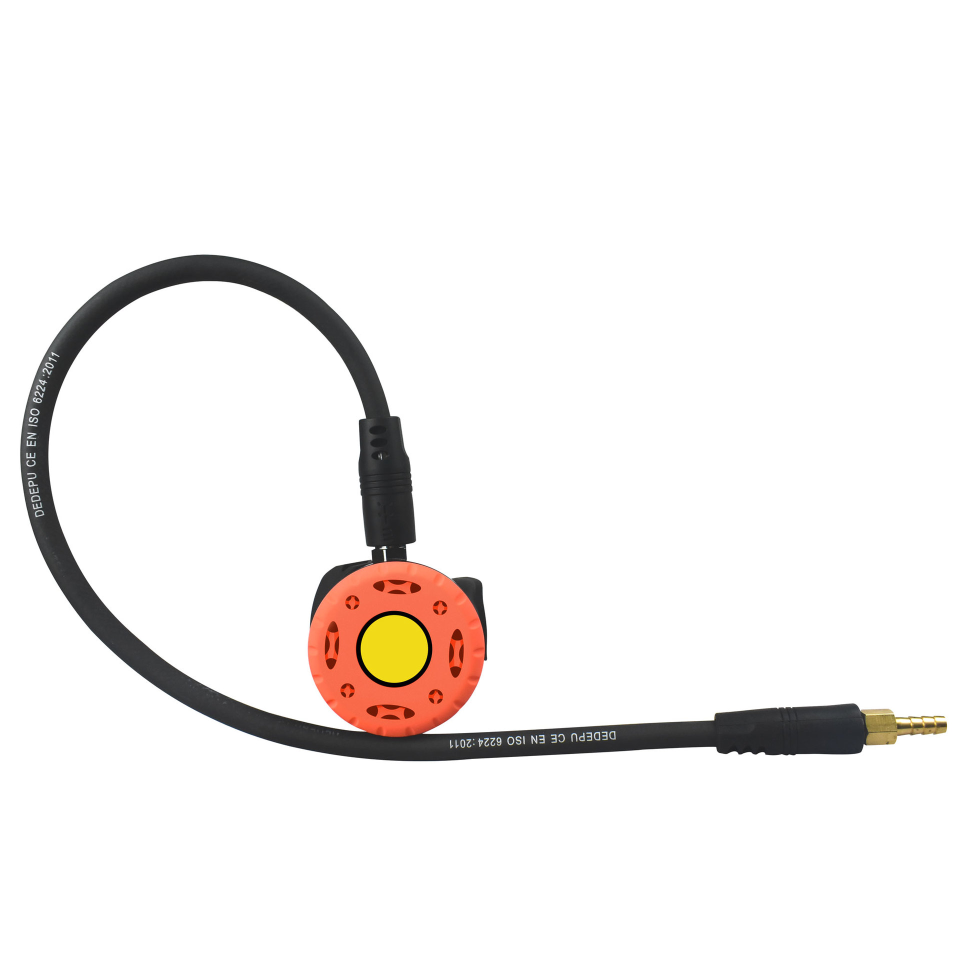 Equipo de buceo DEDEPU regulador de la cabeza primaria y secundaria válvula de respiración principal válvula reductora de presión traje de respirador de reserva