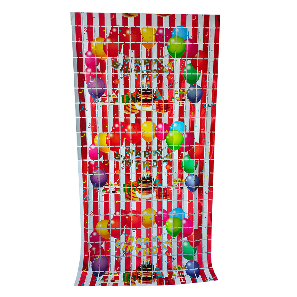 Decoración de fondo para fiestas de cumpleaños y bodas, cortina de fondo navideña, cortina cuadrada lisa al por mayor, decoración navideña