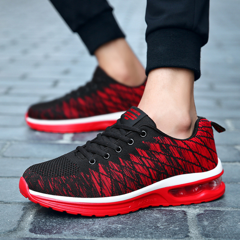 2025 New Sports Shoes for Couples, Mesh Shoes, Breathable Outdoor Running Shoes, Air-Cushioned Soles, Fashionable Casual Shoes